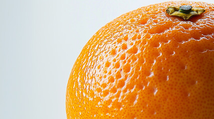 Fresh ripe orange fruit with vibrant color and detailed texture
