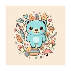 Fototapeta premium owl on a branch