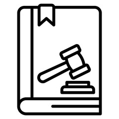 chapter book single icon