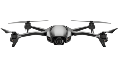 Drone With Camera Close Up View