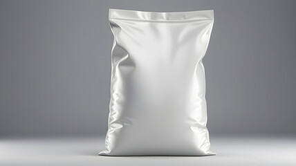 white plastic bag isolated, Plastic Bag Mockup, 25 kg Bag Mockup, Sand bag or white plastic canvas sack for rice or agriculture product, Bag Mockup