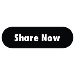 Share Now Button - Isolated Vector Icon on White Background