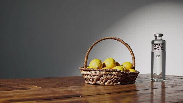Citric Acid with Lemon