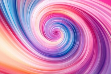 Obraz premium Vivid Pink and Blue Swirl Pattern with Gradient Abstract Background for Design and Art Projects