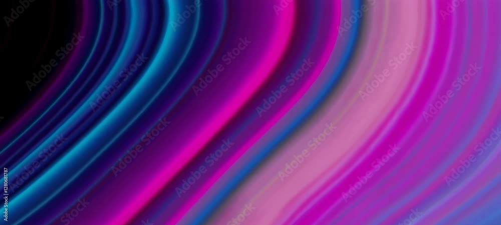 Poster mesmerizing colorful waves transitioning across abstract fluid patterns