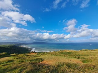 Fototapeta premium landscape with clouds