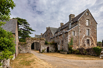 The Abbey of La Lucerne in the Normandy of France