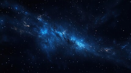 Fototapeta premium night sky showcasing the full Pleiades star cluster in high resolution