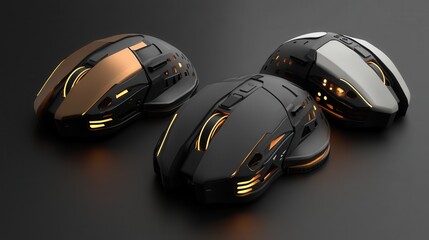 modular gaming mouse with customizable ergonomic features