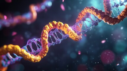 clear, labeled diagram showing how nucleosomes are formed by histones wrapping around DNA and their role in gene regulation.