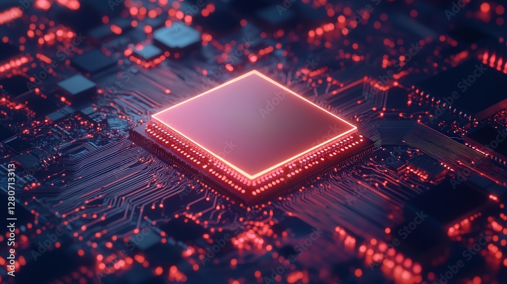 Poster ai-processing chip, enabling secure, private, and distributed computing without reliance on massive 