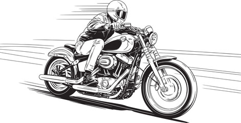 bike line art silhouette stock photos