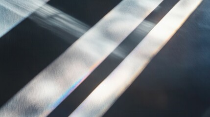 Fototapeta premium abstract background with christian cross and smooth metallic textures in silver tones, minimalistic arrangement, clean and professional, modern simplicity