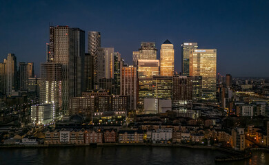 Fototapeta premium Canary Wharf London