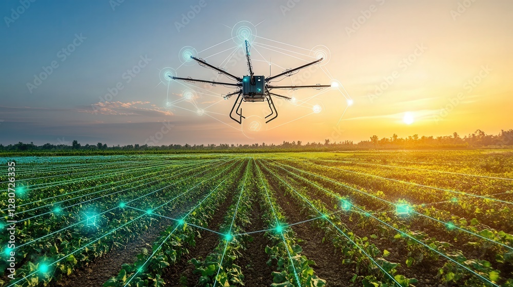 Poster ai systems predict crop yields and adjust farming methods to optimize growth, with no human input.