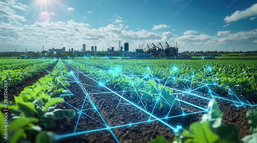 Poster ai systems predict crop yields and adjust farming methods to optimize growth, with no human input.