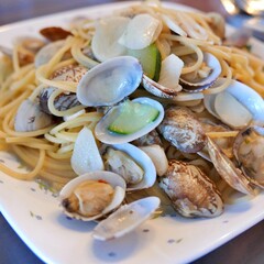 pasta con almejas
