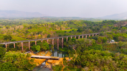 Mathur Aqueduct: Iconic Water Bridge Connecting Villages in Tamil Nadu