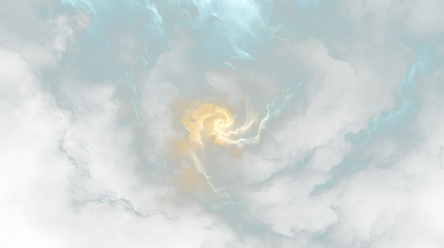 a dark and stormy sky with a bright sun shining through the clouds