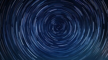 revealing the hypnotic circular trails of stars rotating around the celestial pole.