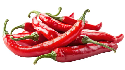 Vibrant red chili peppers ready for culinary adventures in the kitchen or market