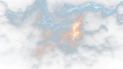 a dark sky with a lot of clouds and lightning
