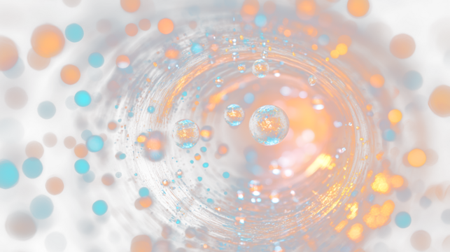 a sphere with a sphere inside of it