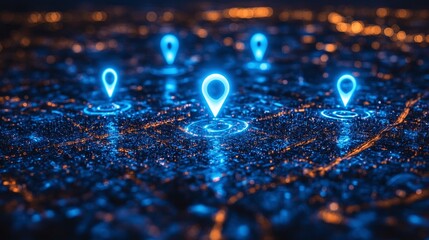 city ​​map, concept of gps navigation of transport and logistics as well as travel	
