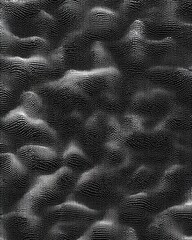 Array with Dynamic Particles. 3d Futuristic technology style. Abstract Background. Texture. Vector Illustration.