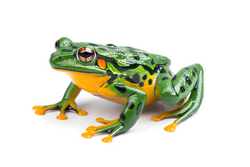Obraz premium African bullfrog, isolated on white background