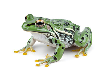 Obraz premium African bullfrog, isolated on white background