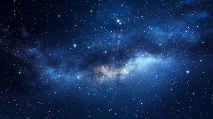 Fototapeta premium Stunning starry night sky with countless bright stars cosmic beauty