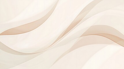 Abstract Beige and Brown Wave Design