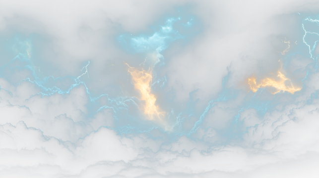 a dark sky with clouds and stars