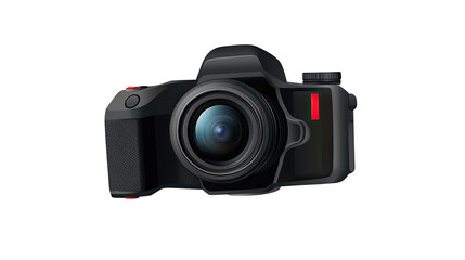 Camera Innovation: Capturing the essence of modern photography, this image showcases a sleek and stylish camera, ready to seize every moment with precision.