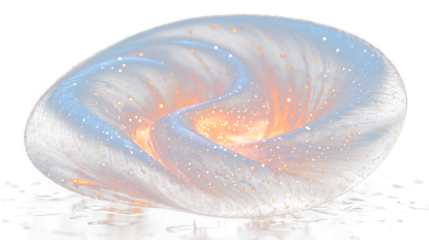 a close up of a fire in the shape of a spiral