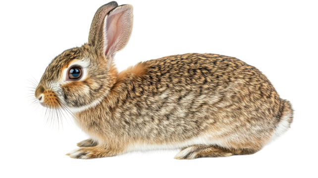 Delightful bunny frolics in a sunlit meadow sharing joy and curiosity with all