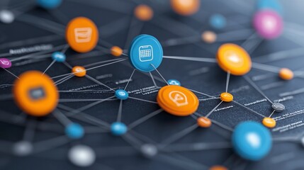 Global Network Connection  Digital Business Collaboration  Innovation  and Technology