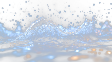 a close up of a water wave