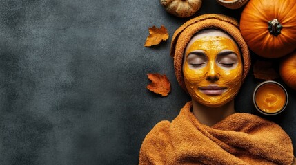 Autumn Pumpkin Facial Mask: DIY Homemade Spa Treatment with Organic Puree for Radiant Skin