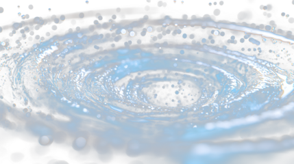 a close up of a water droplet