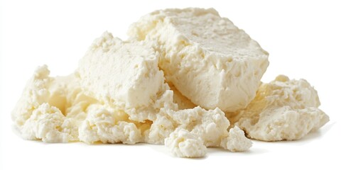 Cream Cheese Spread on White Canvas â€“ Smooth Blend Perfect for Culinary Creations