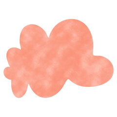 Cloude with Watercolor illustration Set