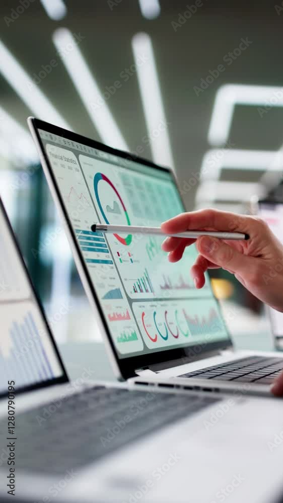 Poster Data Analyst Using Data Analytics KPI