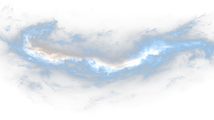 a dark blue and white swirl with a black background