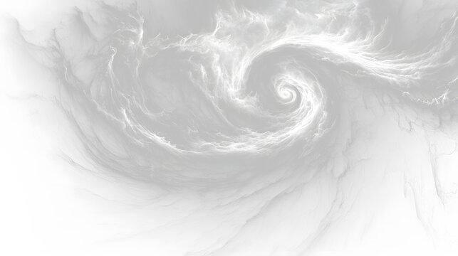 a white swirl in the dark