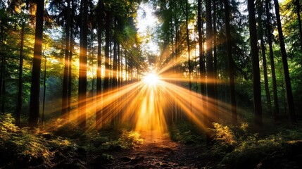 Mixed Perspectives Forest Dawn