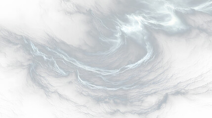 Obraz premium a black and white swirl in the middle of a dark sky