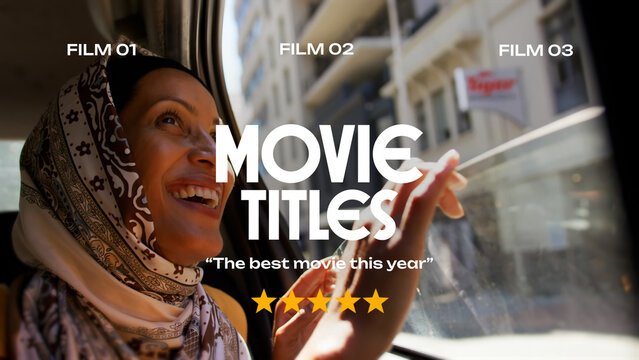 Stylish Modern Movie Titles