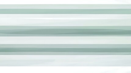 Fototapeta premium Abstract Green and White Horizontal Stripes Design